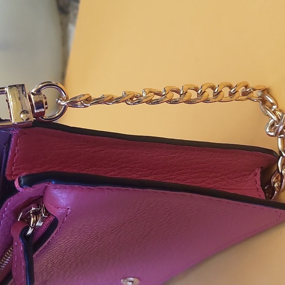 NWOT Coach Anna Foldover Clutch Crossbody in Colorblock With Horse and Carria… - Picture 5 of 10